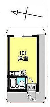 クロワールワン101号室／女性限定ワンルーム