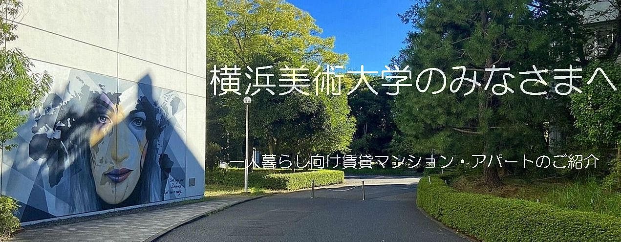 入学時、住み替えなど私立横浜美術大学周辺の一人暮らし用住居にいかがでしょうか？