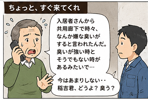 マンション等の異臭の体験談