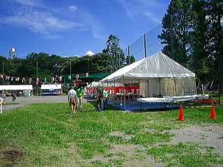 2009年たまプラーザ夏まつり　盆踊り会場（美しが丘公園・グラウンド）