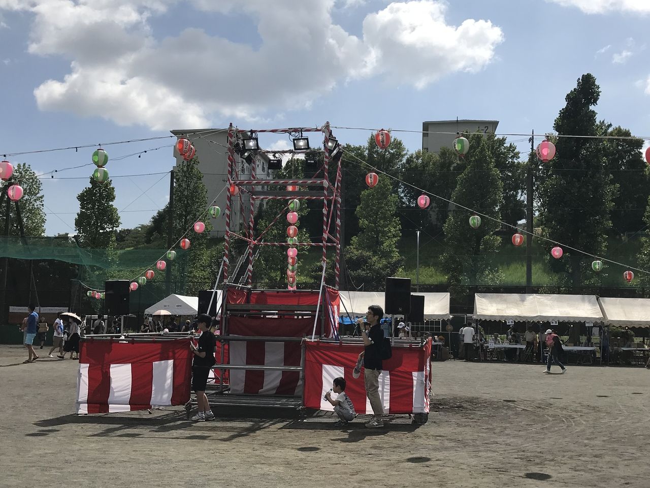 2018年たまプラーザ夏まつり・盆踊り会場