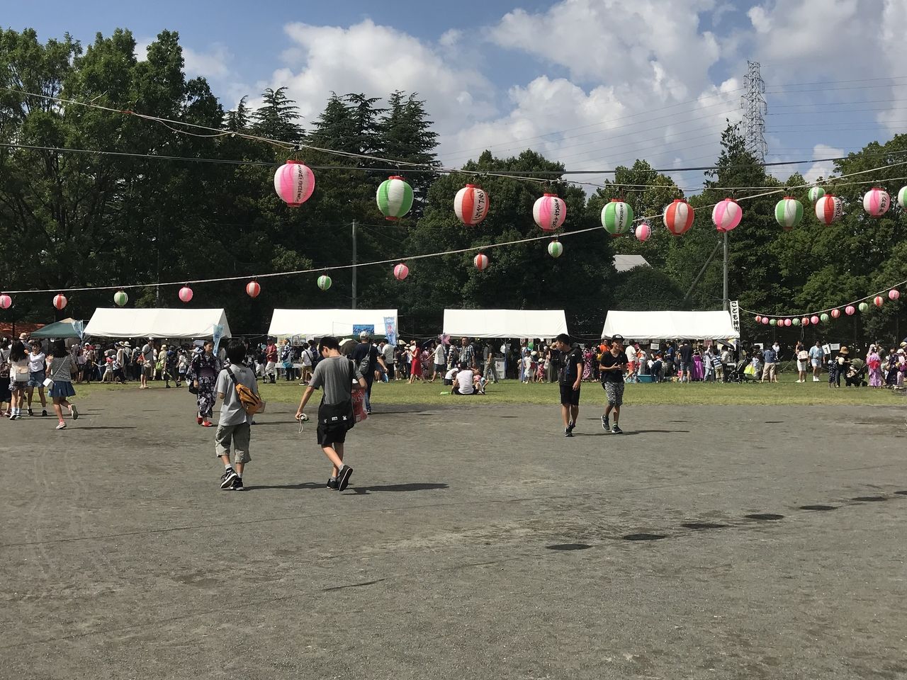 2018年たまプラーザ夏まつり・盆踊り会場