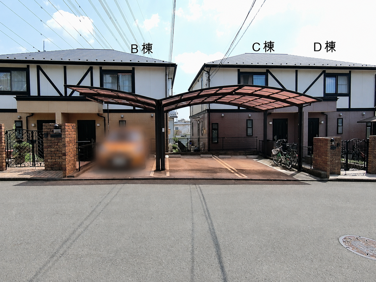 パークテラスあざみ野の外観/B棟C棟D棟