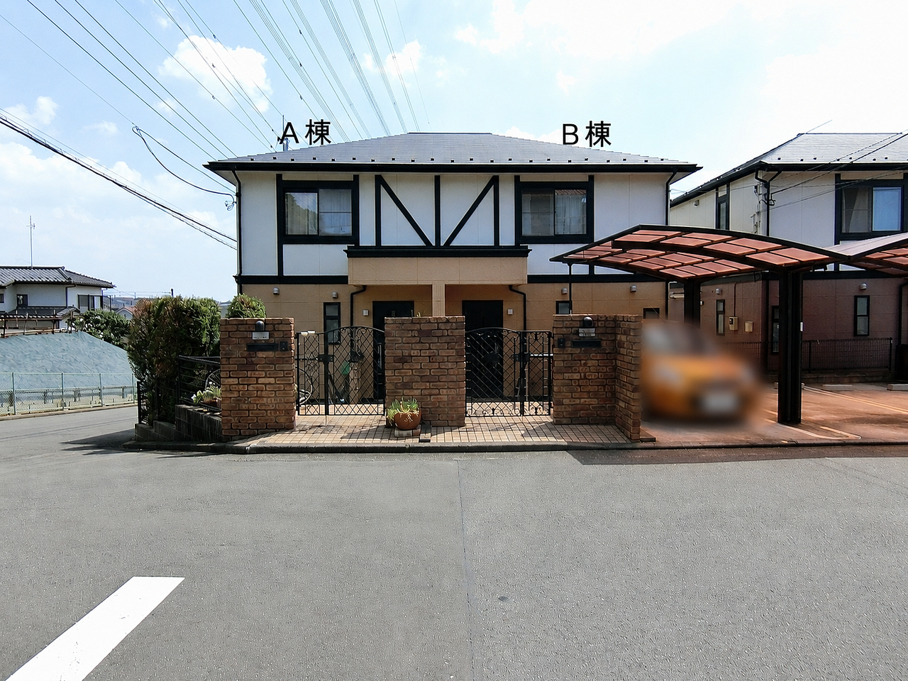 パークテラスあざみ野の外観/A棟B棟