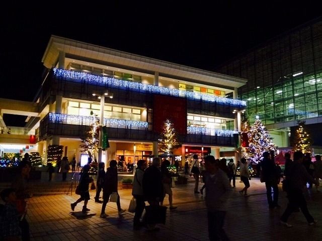 ２０１４年　クリスマスのたまプラーザ駅北口